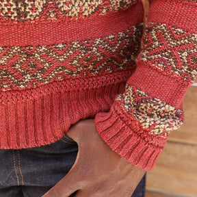 新品】RRL Intarsia-Knit Linen-BlendSweater umbandung.ac.id