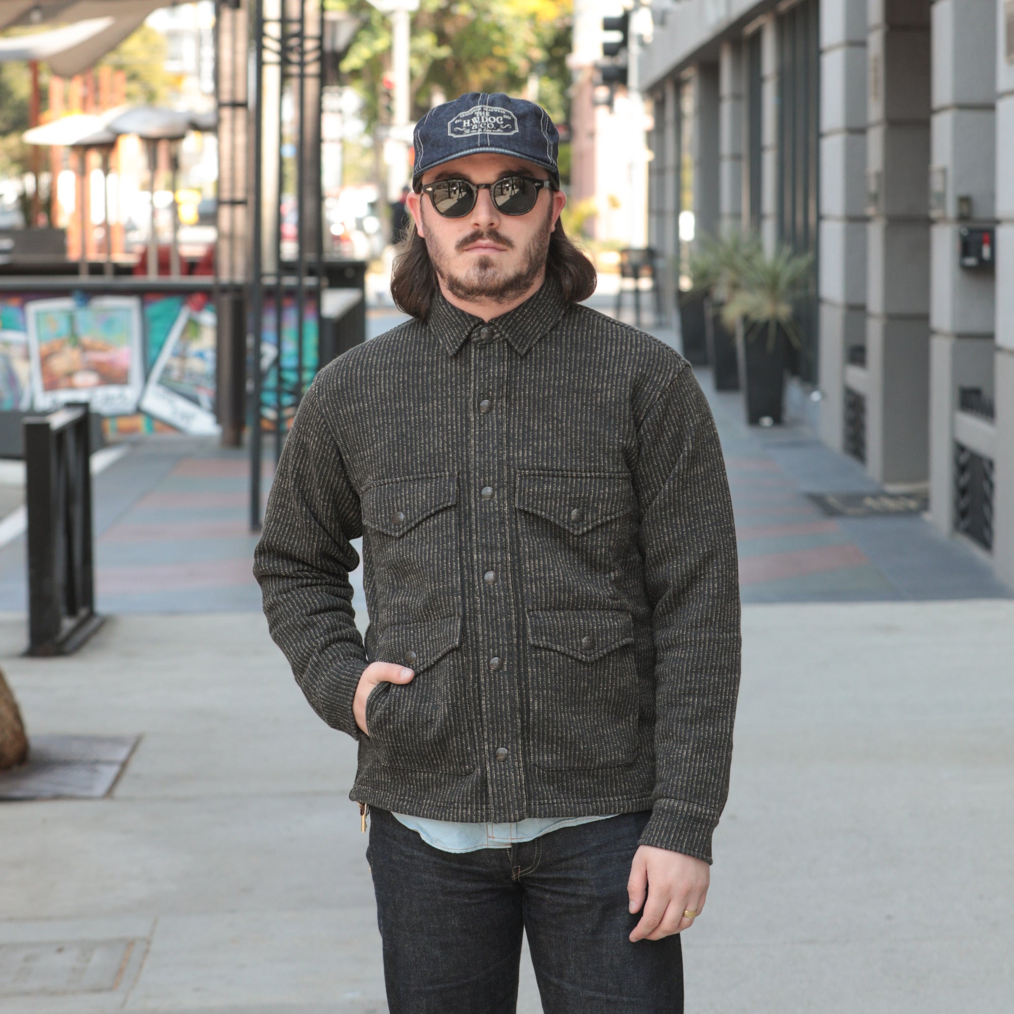 rrl fleece jacket