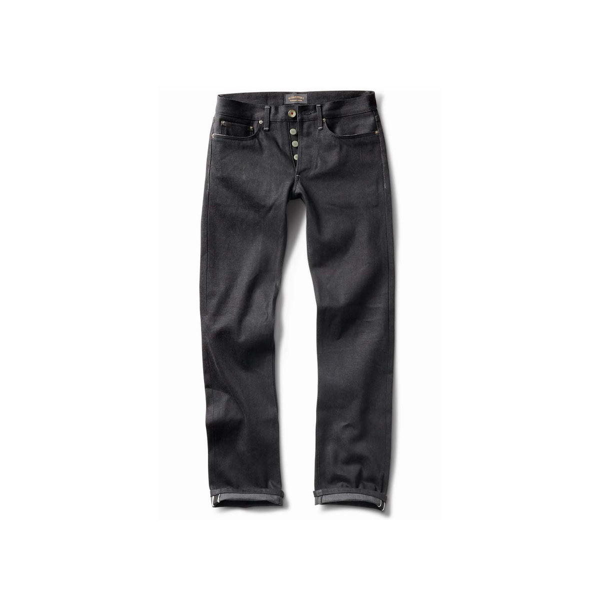 NST130 - VINTAGE CLASSIC BLACK DENIM | Nama Denim