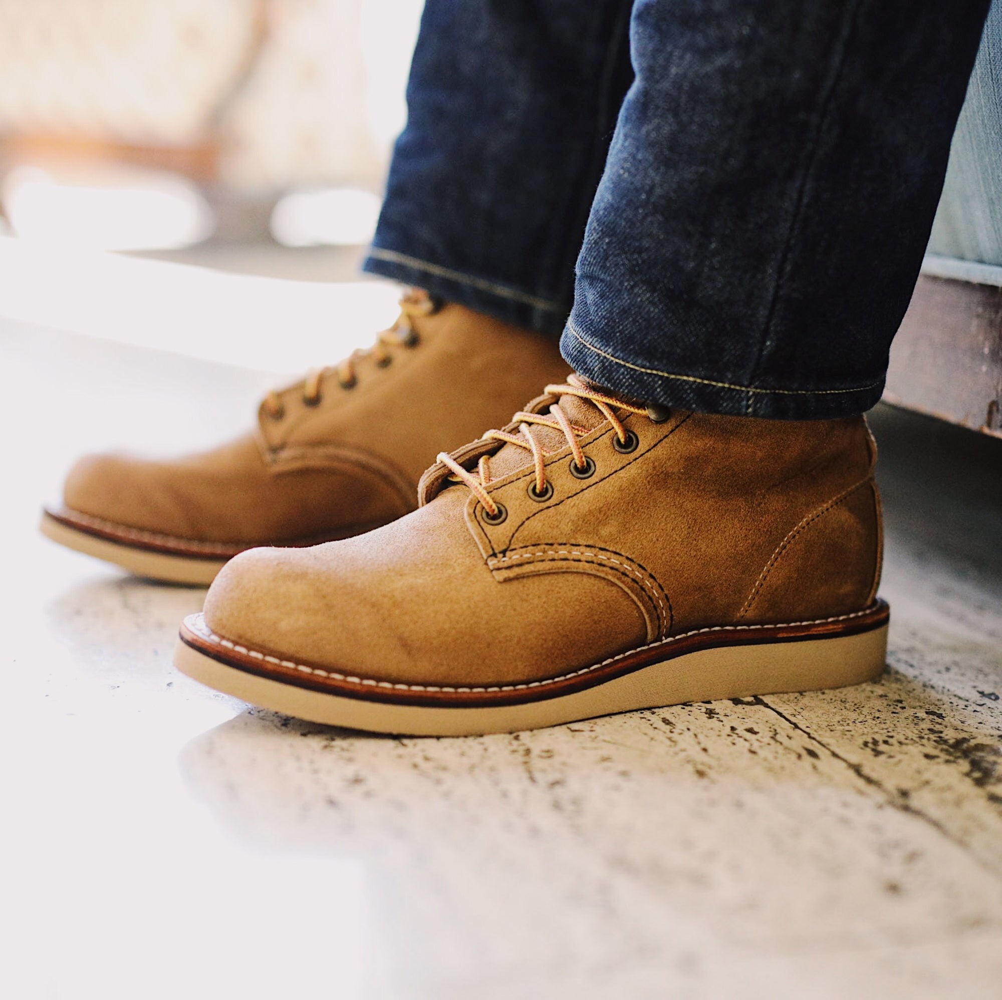 red wing heritage rover boot