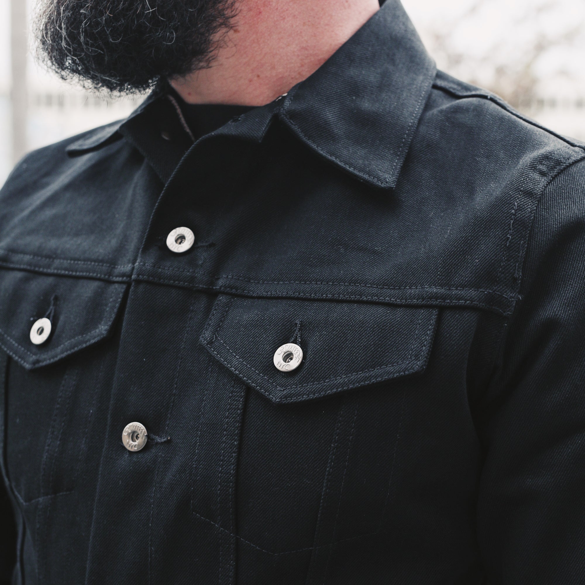 3sixteen double black jacket