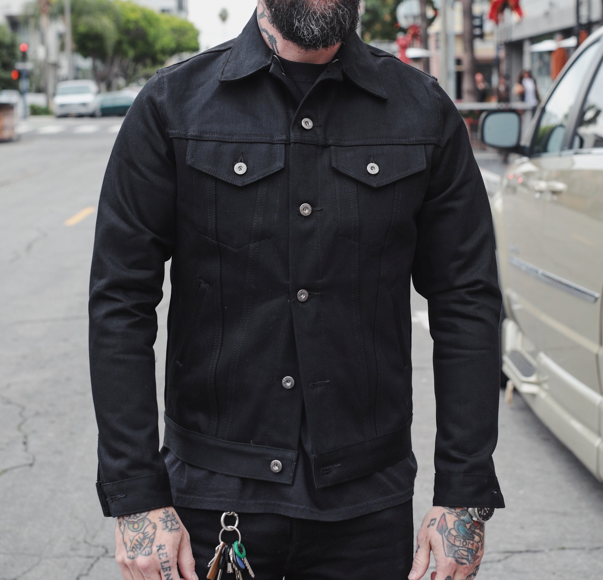 3sixteen double black jacket