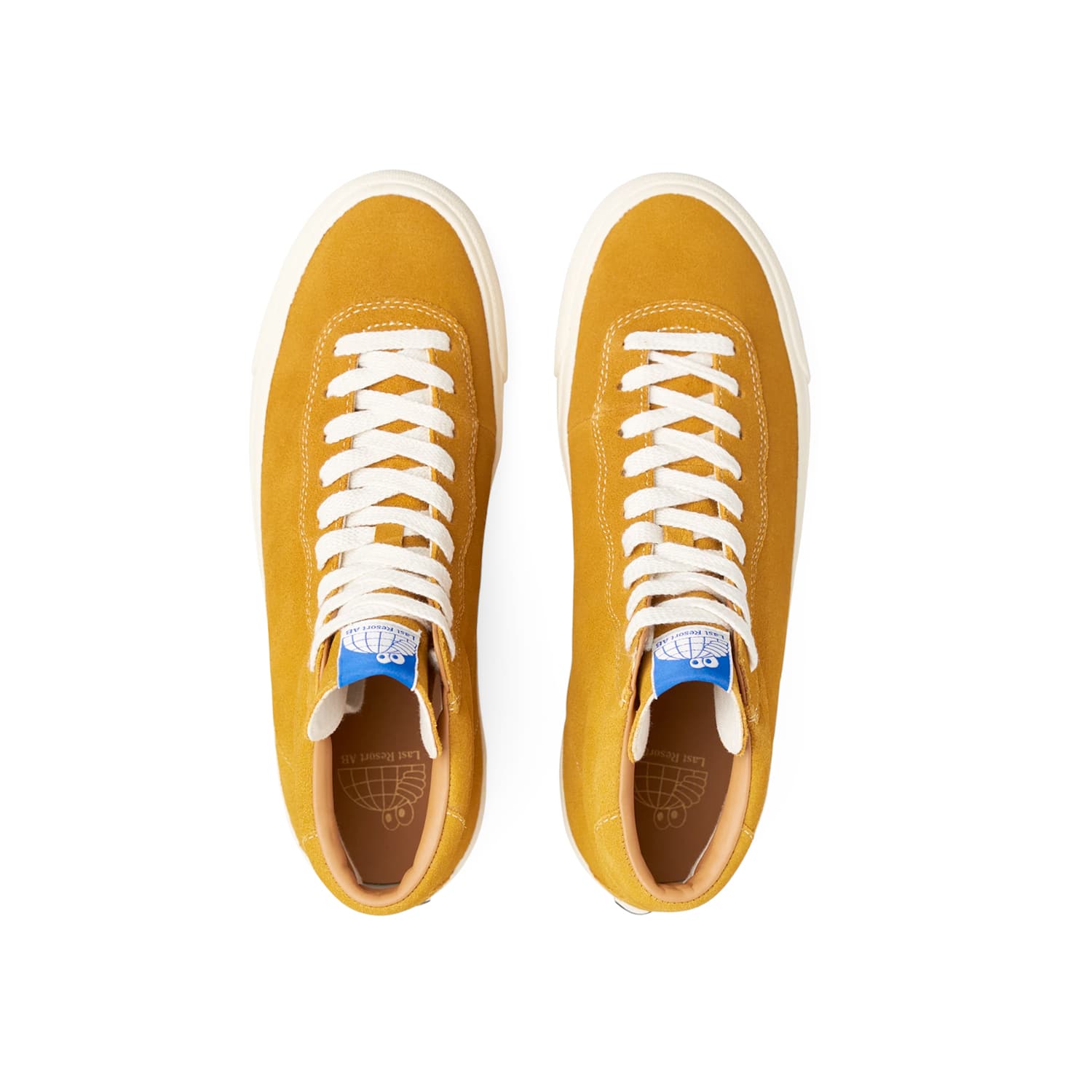 VM001 Suede Hi Mustard/White