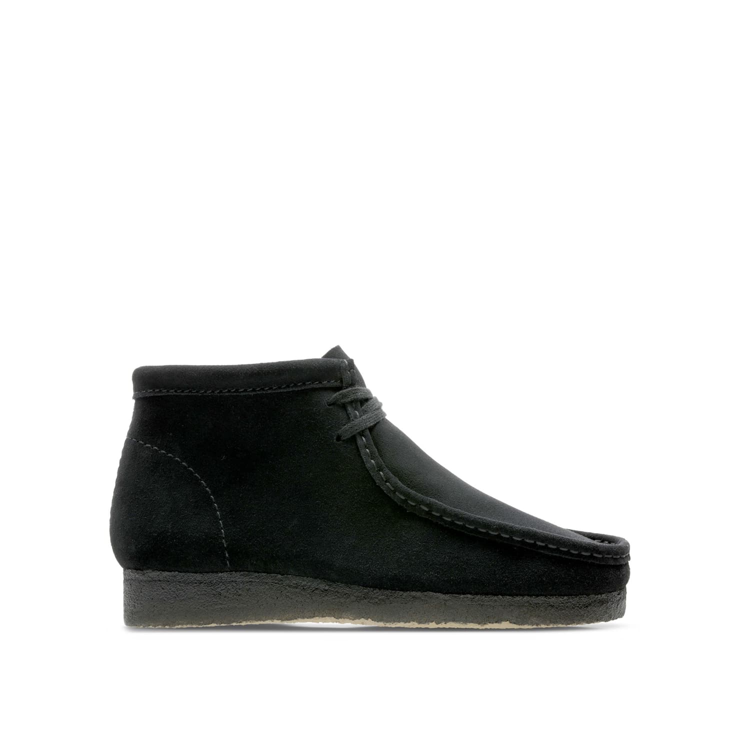 clarks wallabees black sale