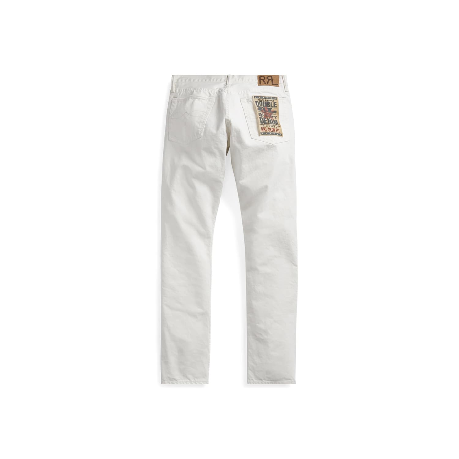 rrl white jeans