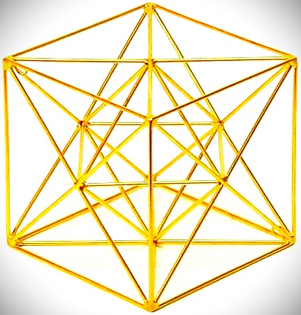 Metatron's cube in 3D
