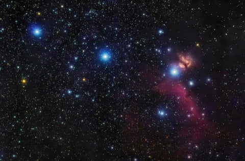 Orion's belt with Mintaka on the right