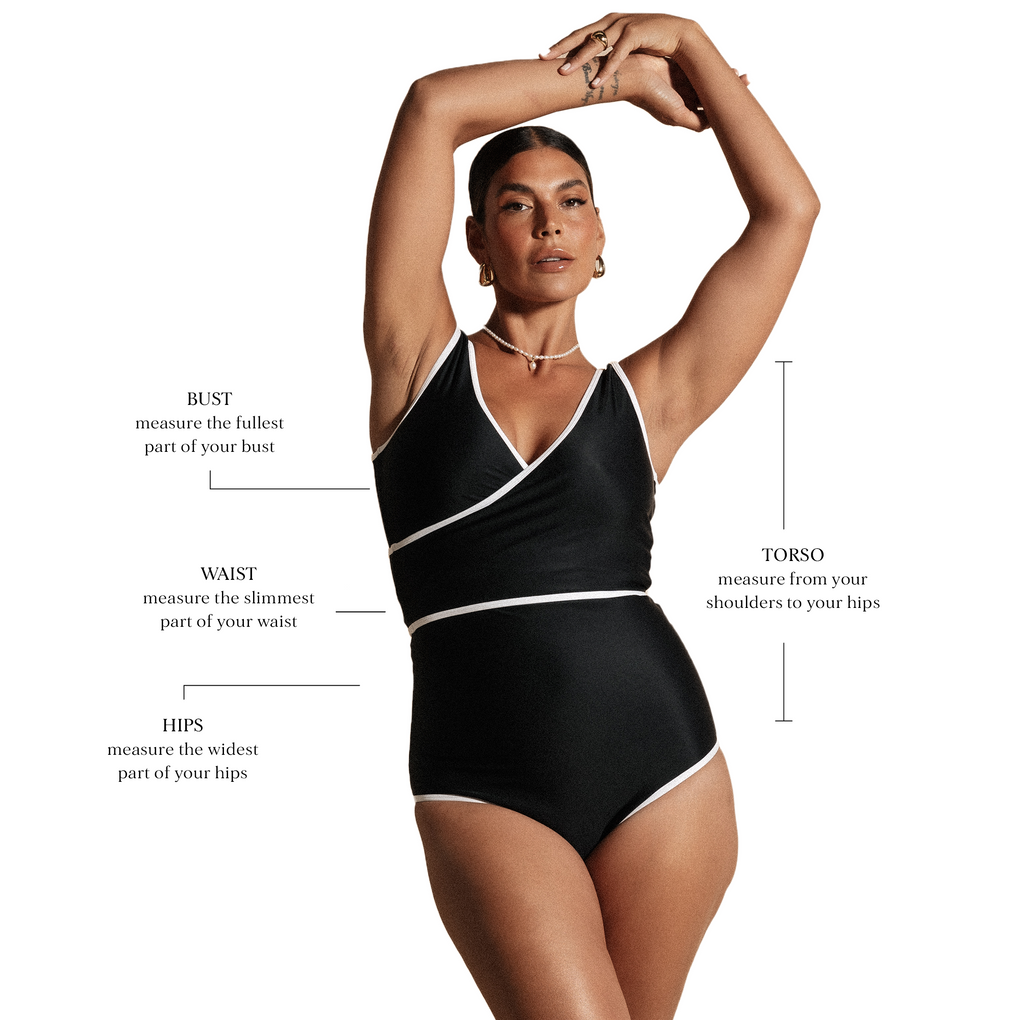 Swimwear Sizing Chart  Finding your perfect swimwear size.