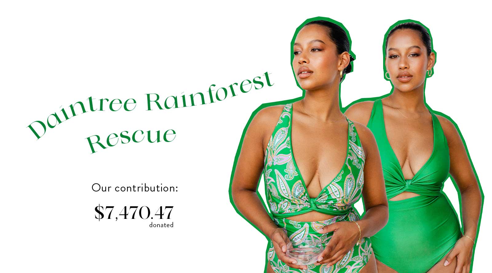 Baiia's charitable donation to Daintree Rainforest Rescue