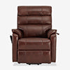 Real Leather Red Brown