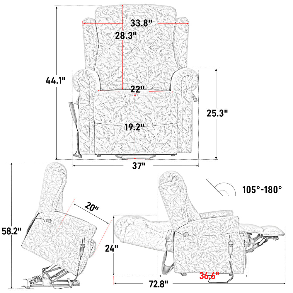 9199 Weights & Dimensions