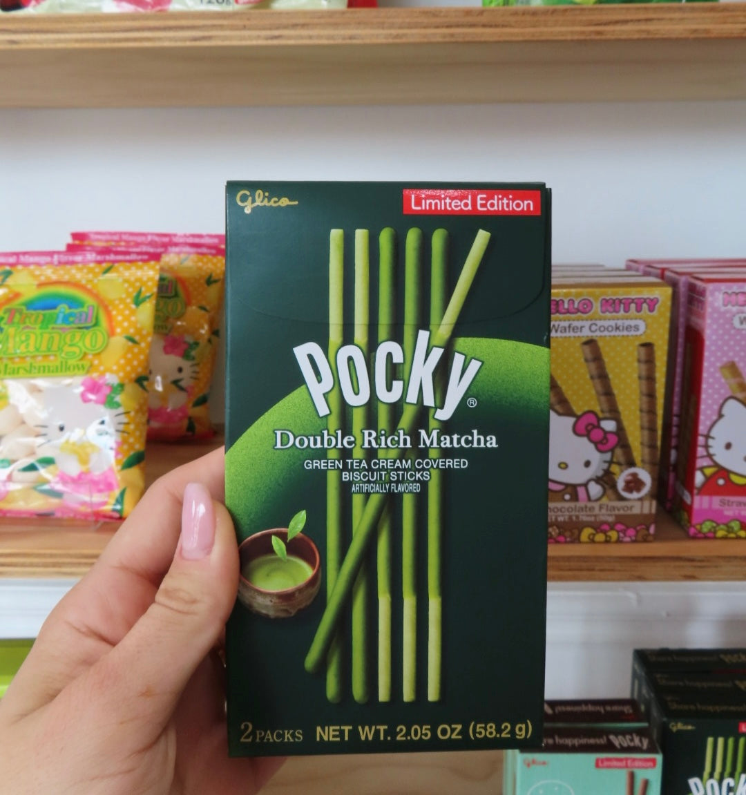 Pocky Double Rich Matcha