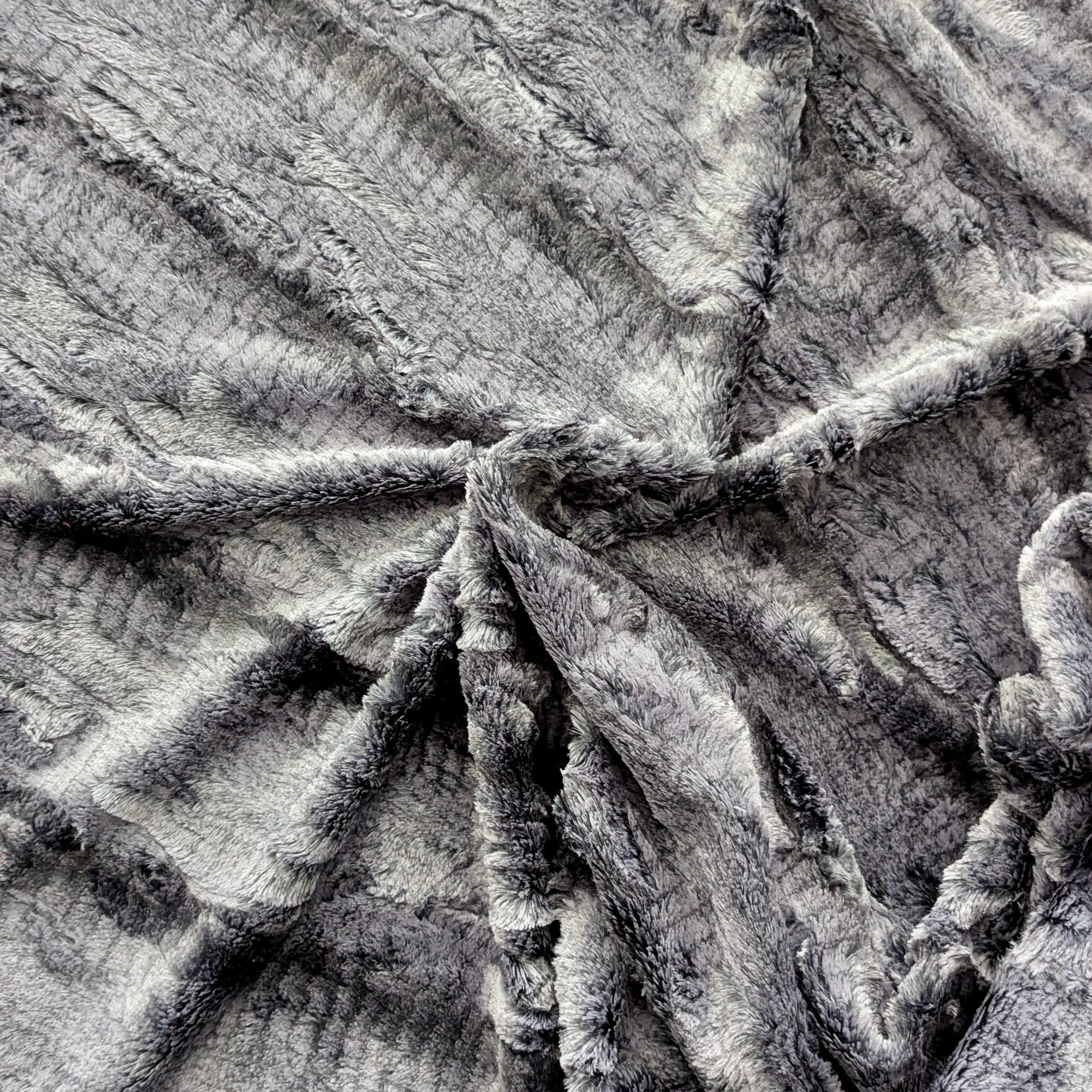 Destash of Premium, Heavyweight Snake Texture Plush Fabric in Ash/Black (by the yard) sling bag Can you feel its magic