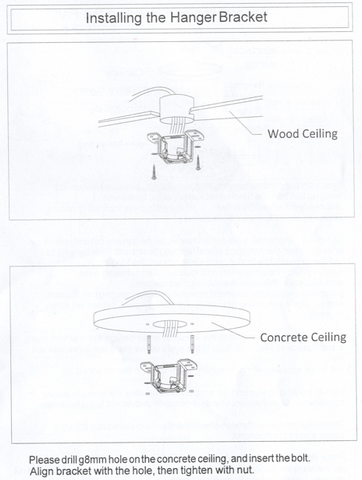 XBIBI 52” Ceiling Fans with Light and Remote Algeria