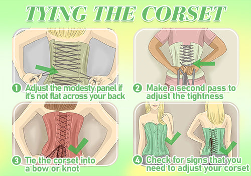 tighten a corset