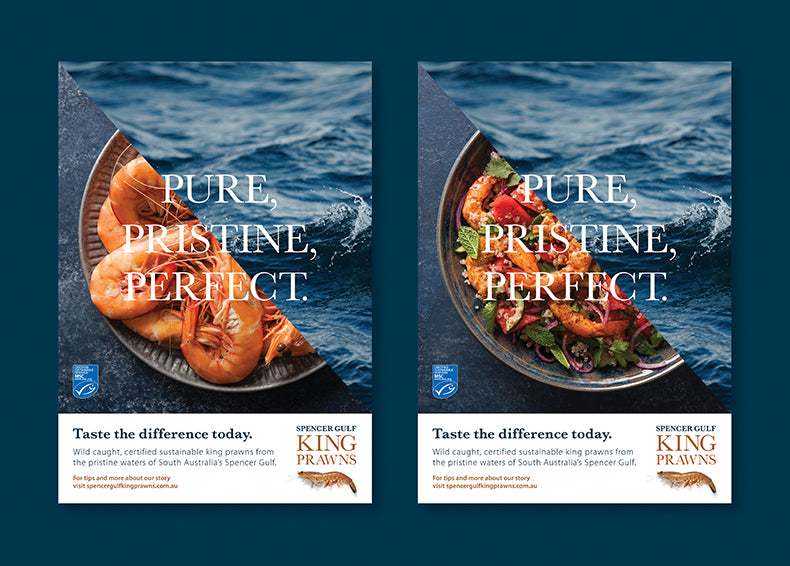 Spencer Gulf King Prawns promotional material