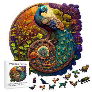Adult Animal Wooden Puzzle - Omina