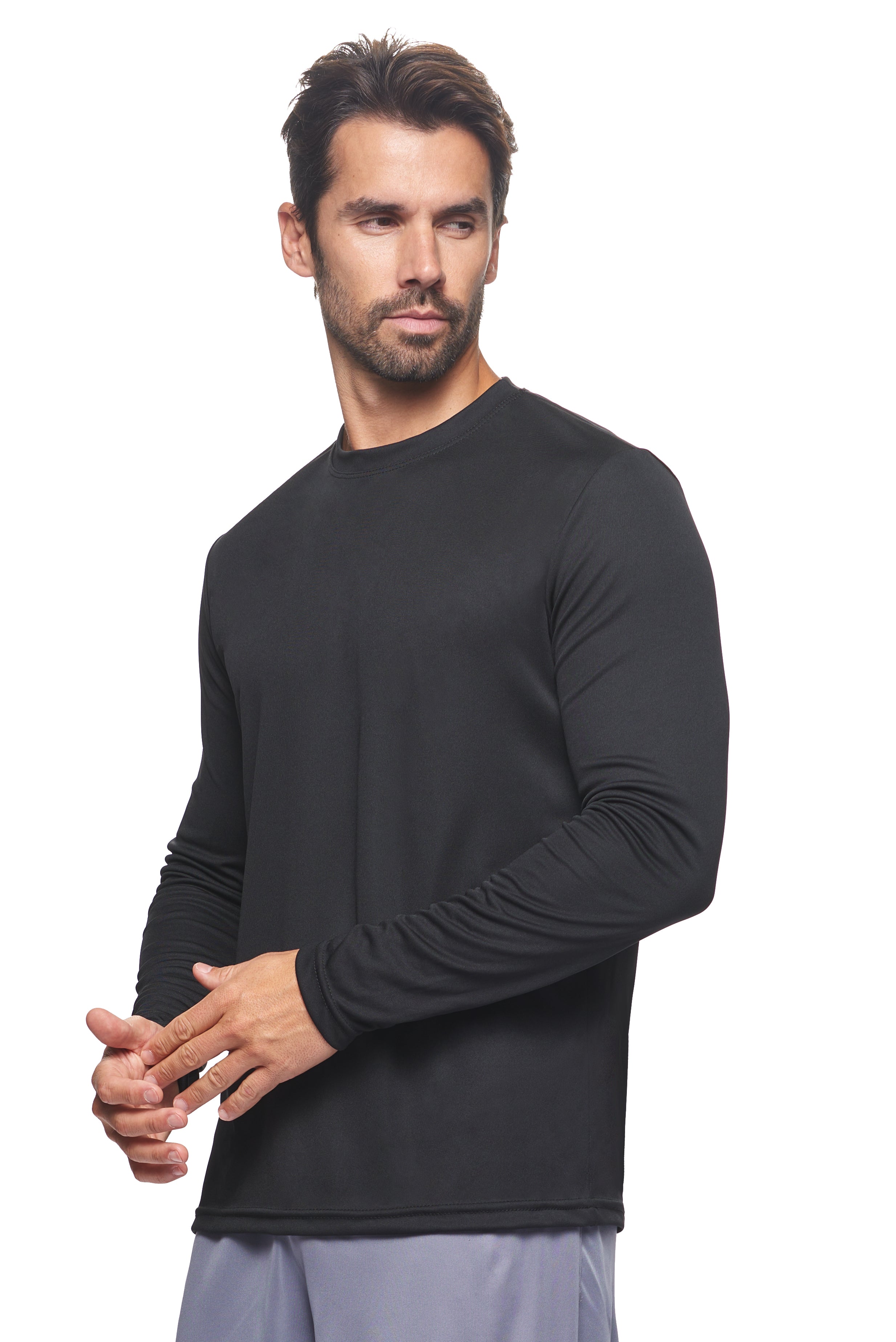 Men's DriMax Crewneck Long Sleeve Expert T-Shirt