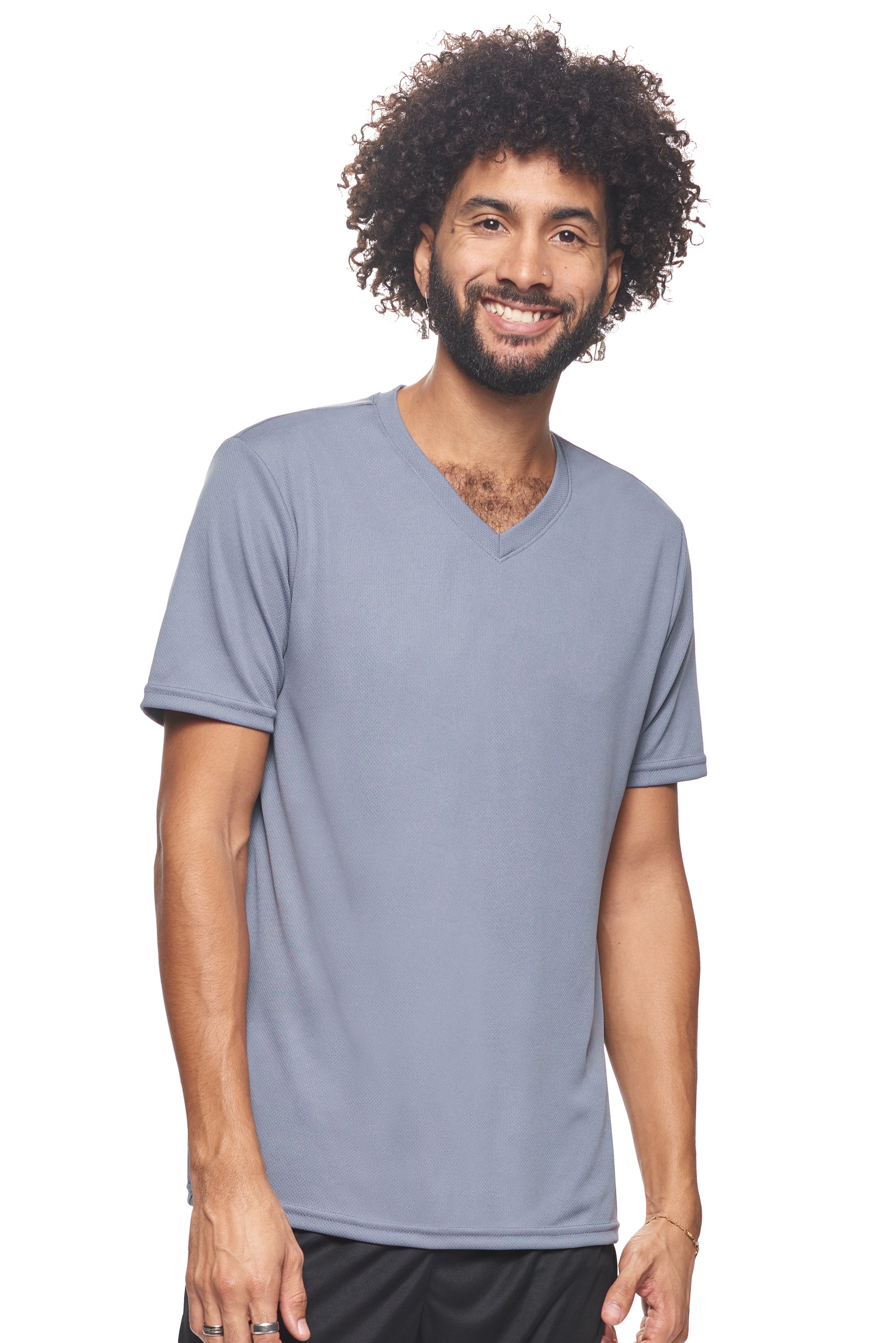 Men's Oxymesh V-Neck Tech T-Shirt