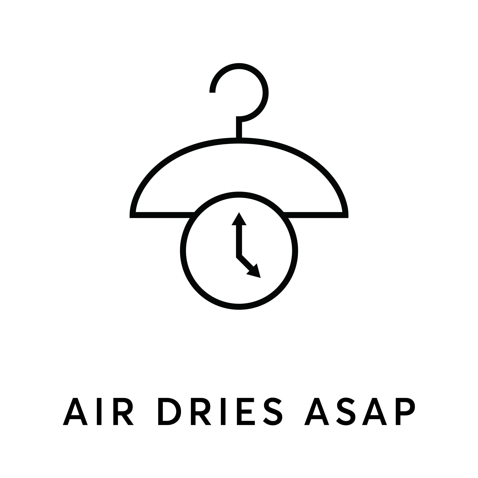 Air Dries Fast