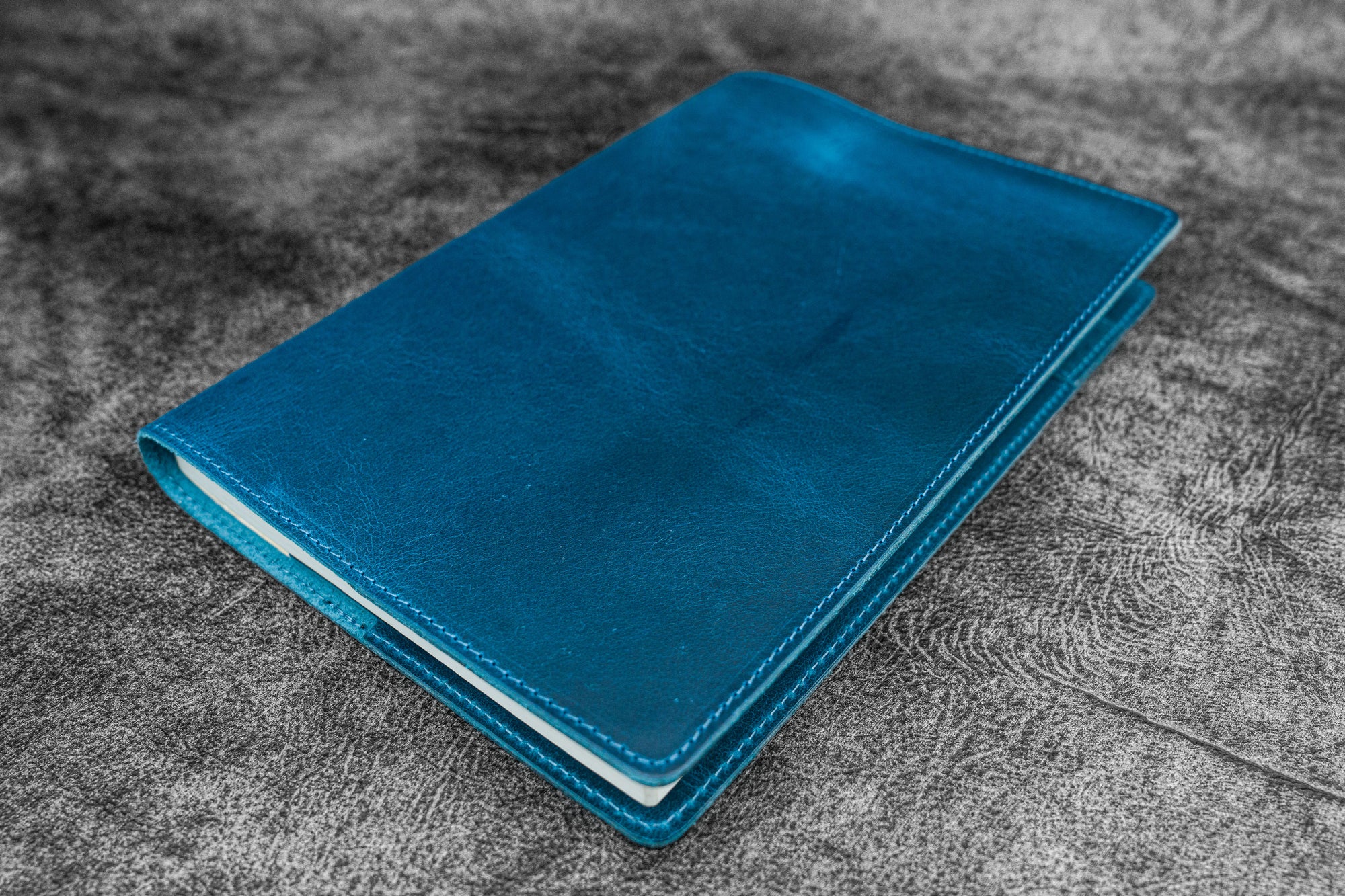 Blue Leather Pencil Case – Lazaro Leather