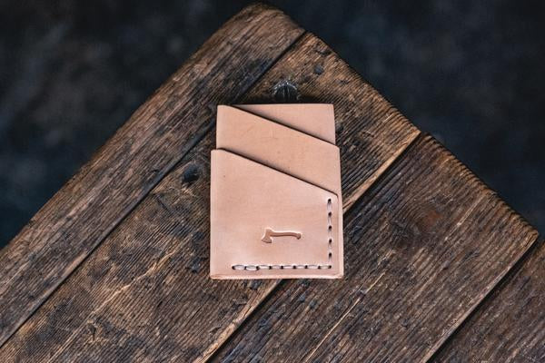 leather card wallet