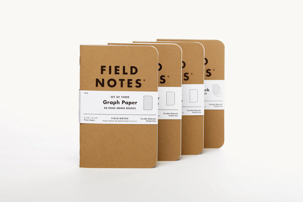 Field Notes  Left-Handed Notebooks (3-Pack)