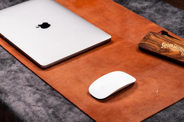 leather desk pad