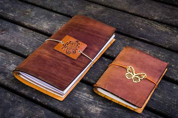 traveler's notebook brown