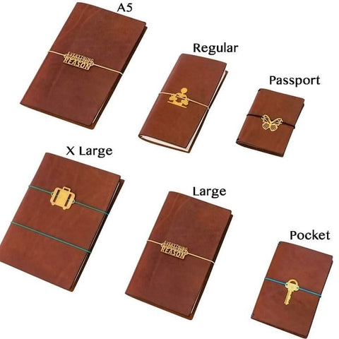 Onion Skin Journal  Original + Soft Cover Cahier (Passport, A6, B6, A5) +  Extra-Large 