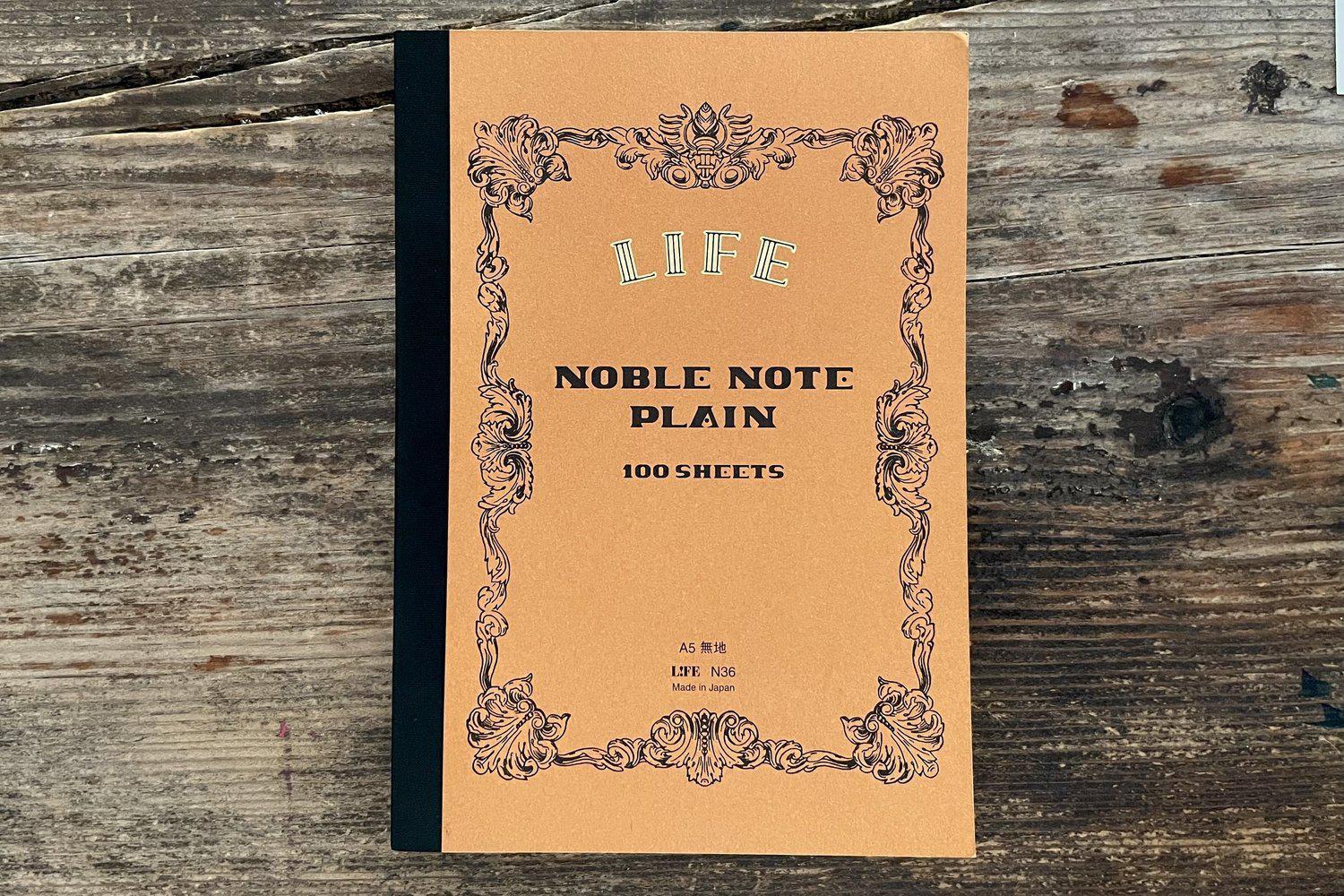 Life Noble Notebook - A5 - Graph - 200 Pages | Galen Leather