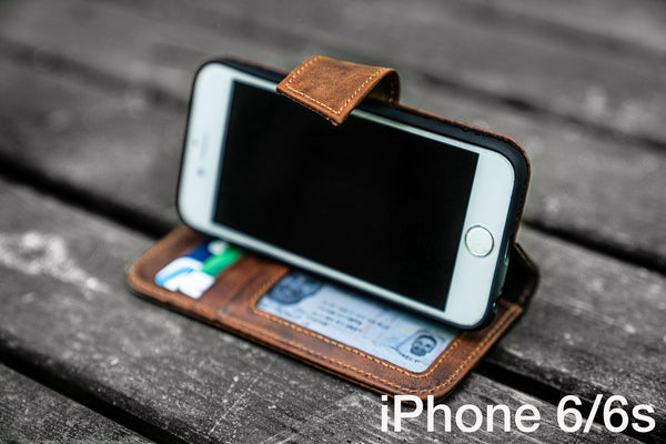 iPhone 6 / 6s Leather Wallet Case No.02 - Galen Leather