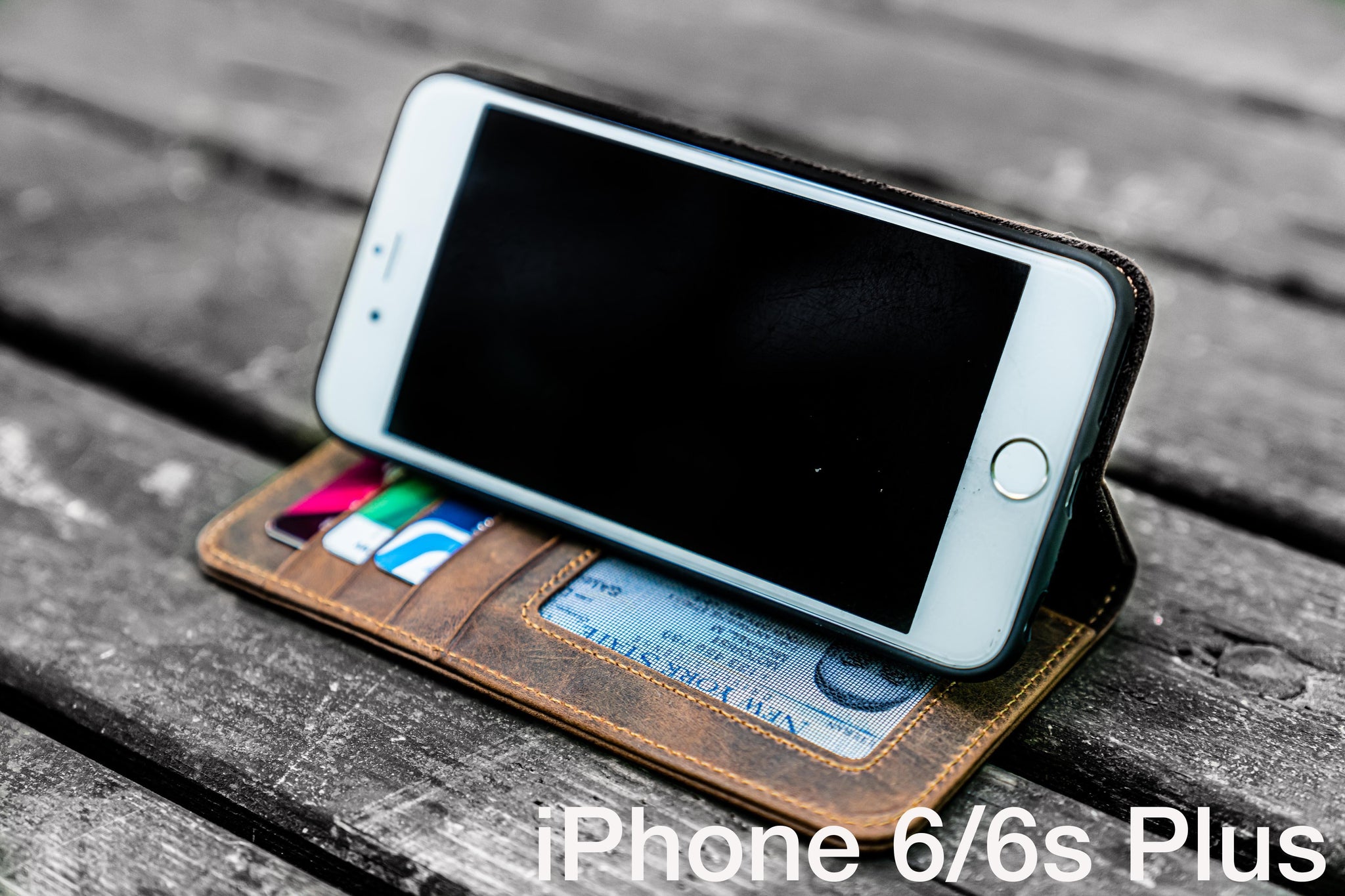 Buitenland klok twijfel iPhone 6 / 6s Plus Leather Wallet Case - No.01 | Galen Leather