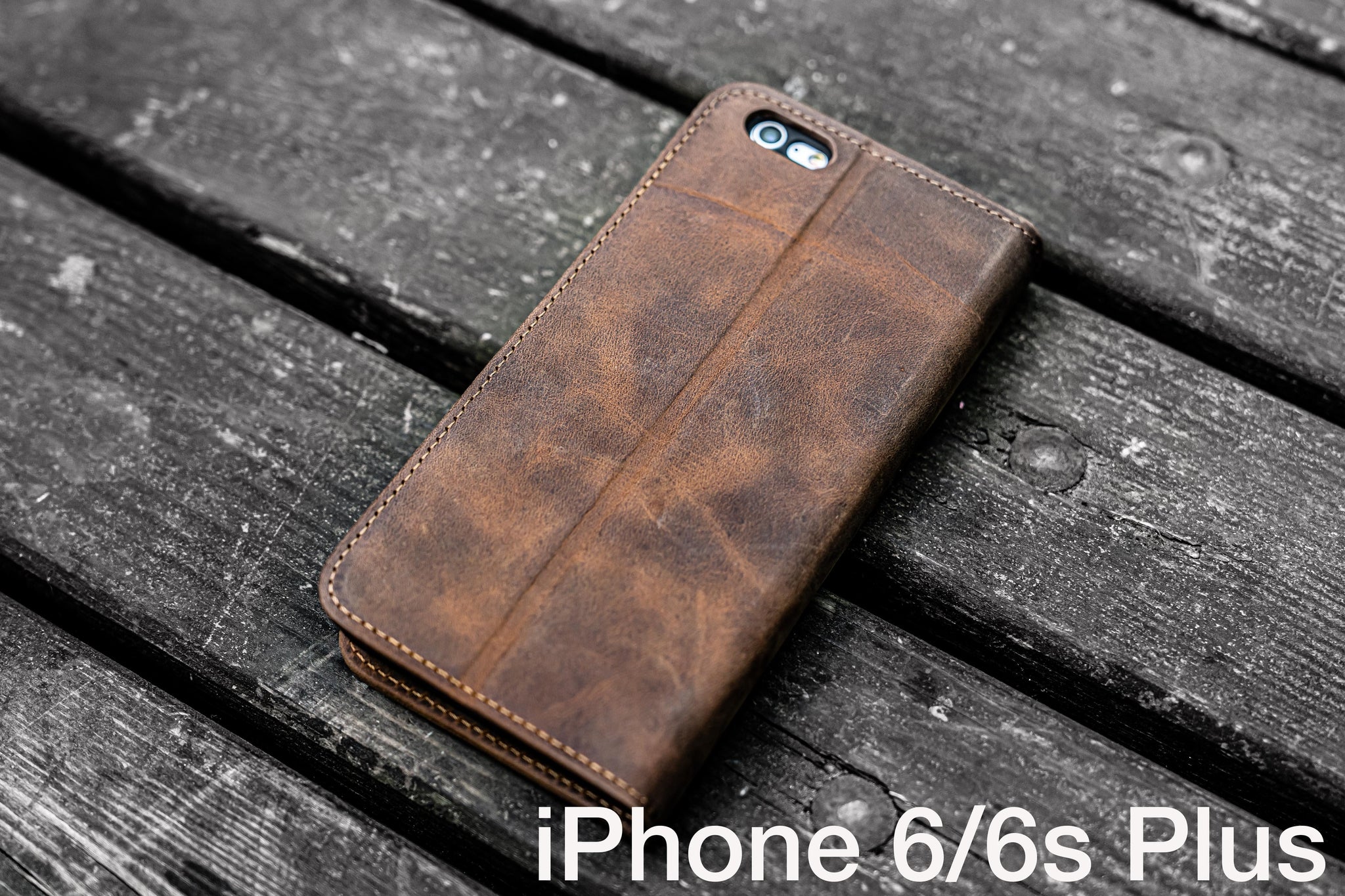 Gooey Voel me slecht banaan iPhone 6 / 6s Plus Leather Wallet Case - No.01 | Galen Leather