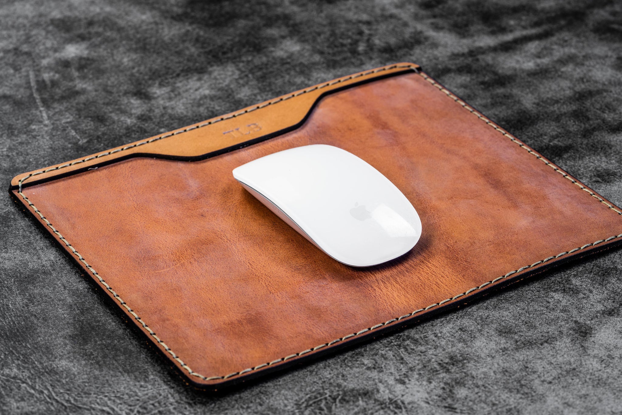 Leather Mouse Pad - Handmade From Genuine Leather | Galen Leather