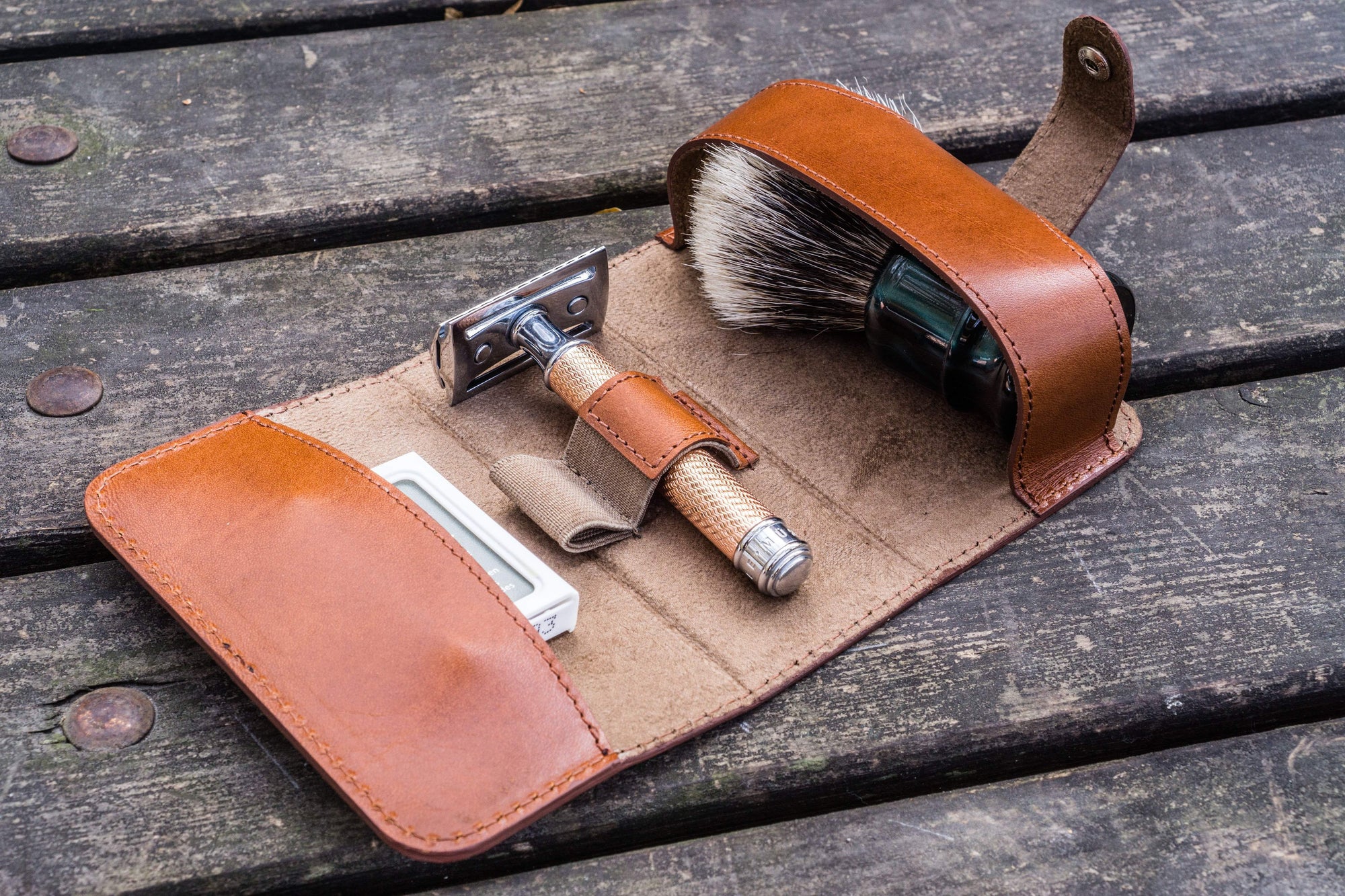 Leather Bear Keychain Making Kit