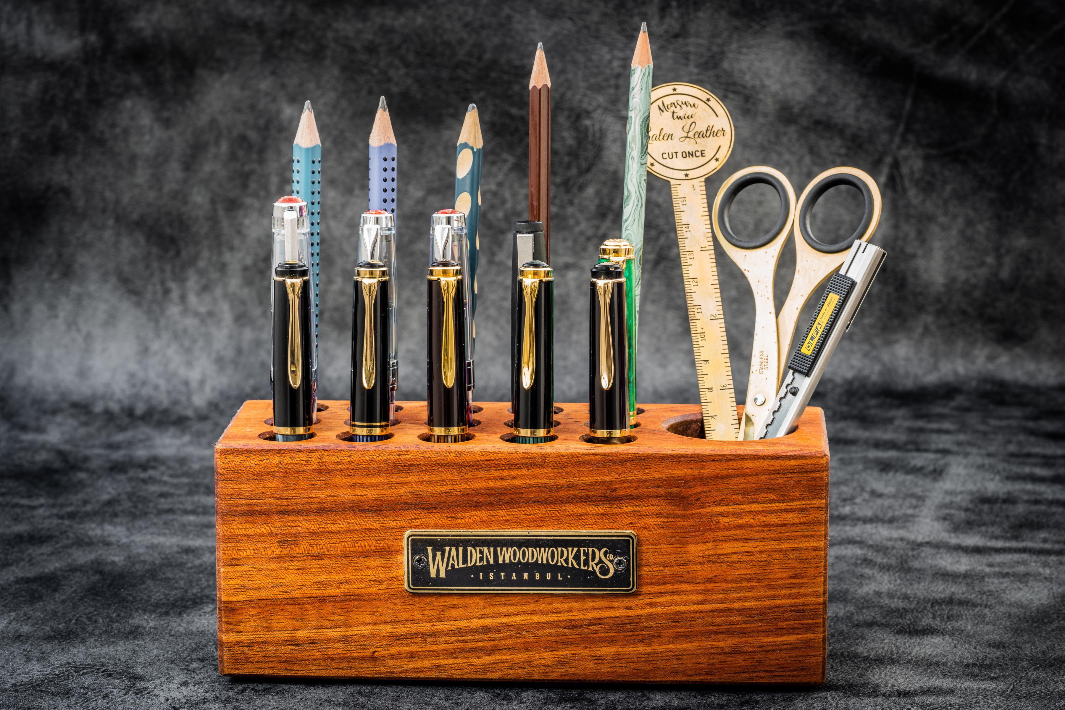 Mahogany Desk Caddy