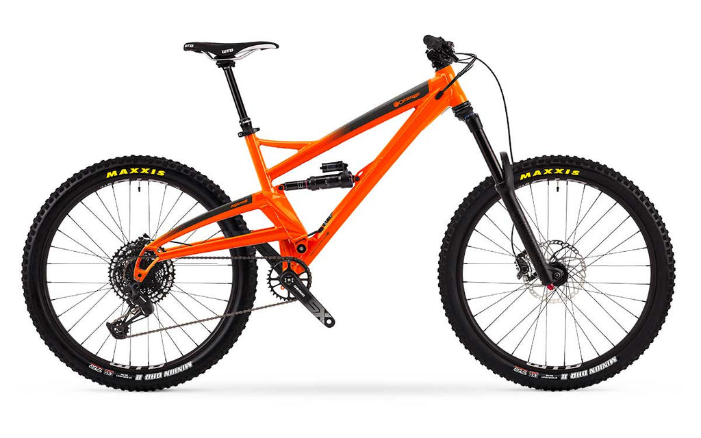 orange enduro mtb