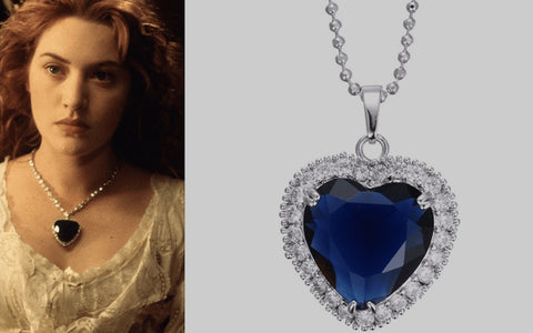 Titanic’s iconic "Heart of the Ocean" diamond necklace