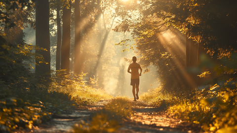 teenager-jogging-in-forest