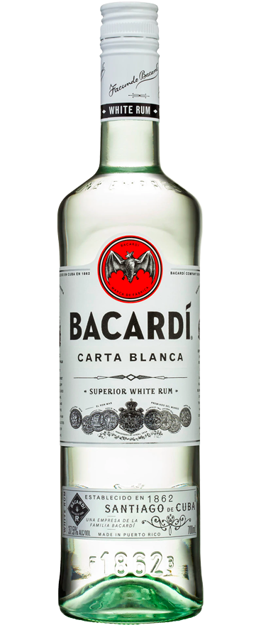 Bacardi White Rum 1L - Wine Central