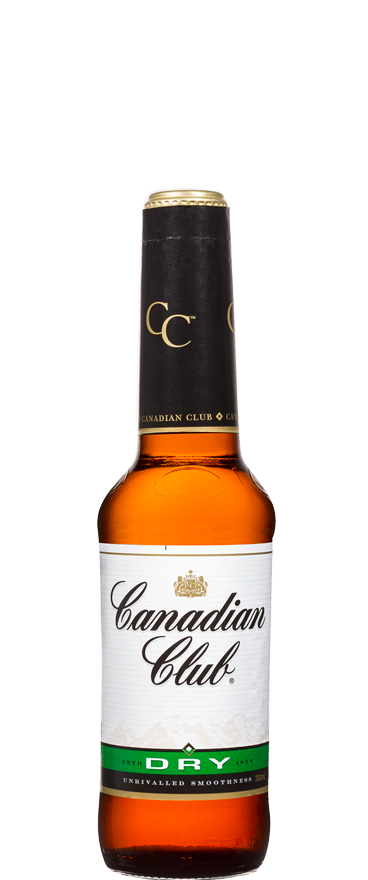 Canadian Club and Dry (10x 330ml Bottles) – Wine Central