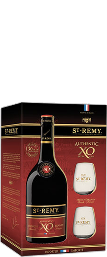 St Remy Xo Brandy 700ml 2 Glass Pack Wine Central