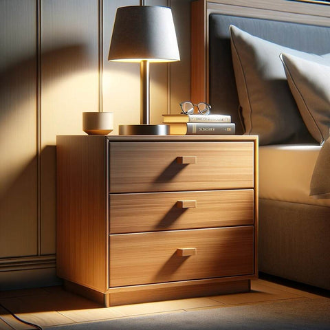 3 Drawer Bedside Locker