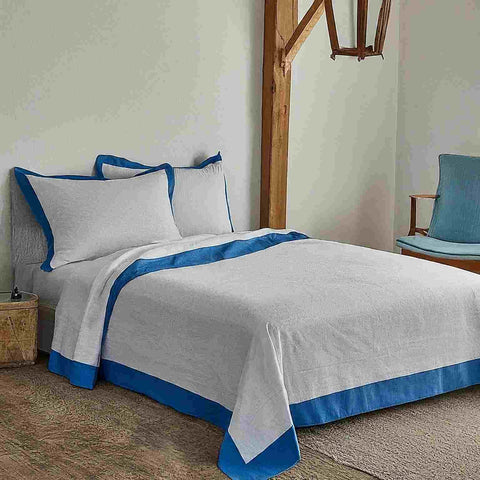 Blue White Bed Linen