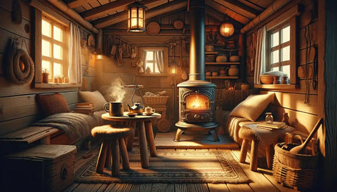 Shepherd Hut Interior