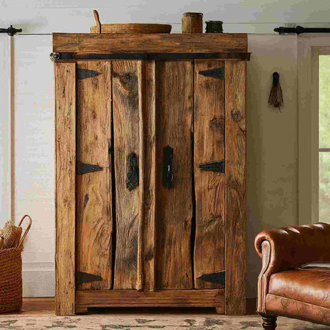 Solid Wooden Wardrobe