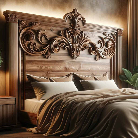 Wooden Headboard