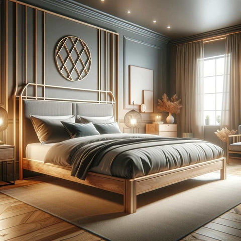 super king wooden bed frame