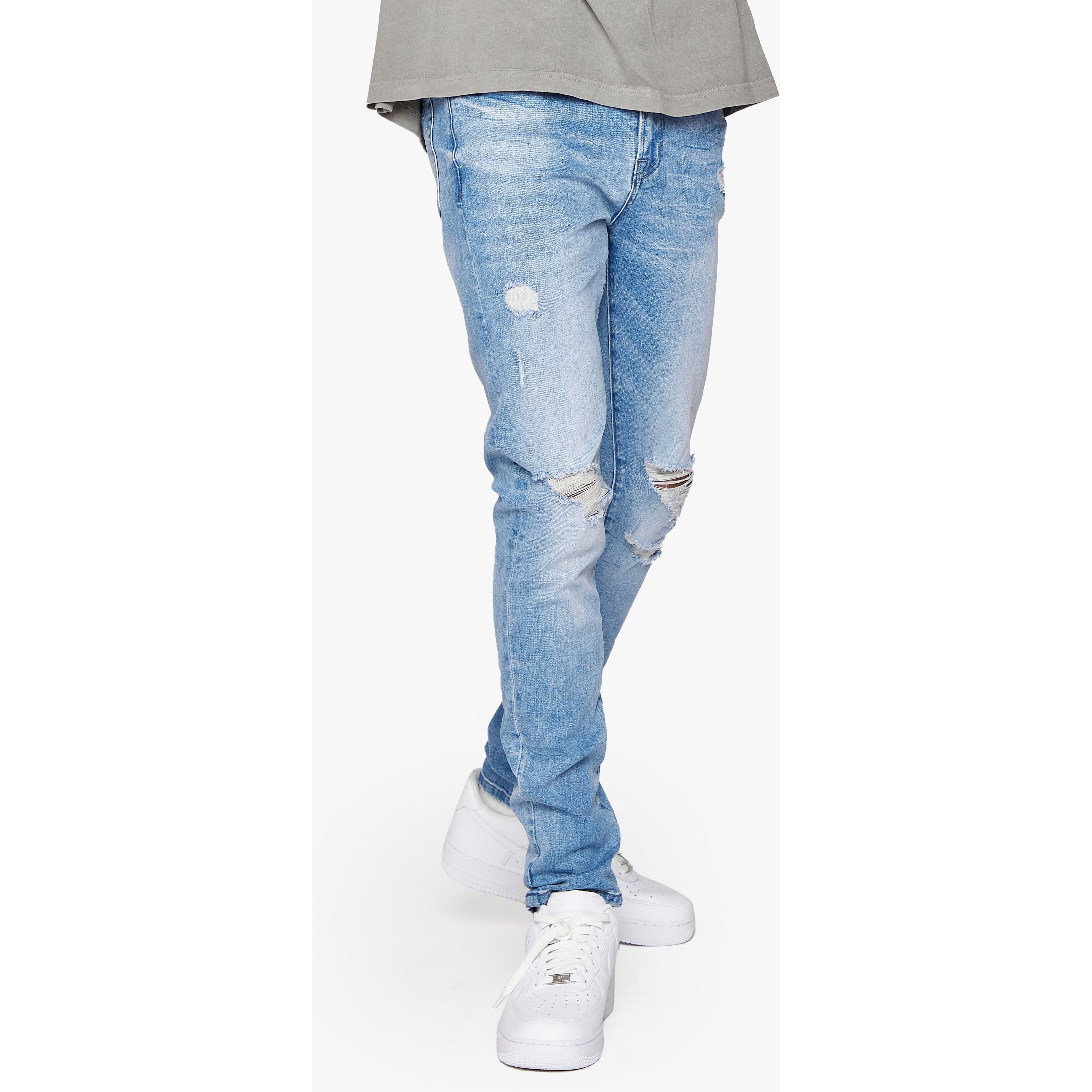 ANOM SKINNY FIT "LYRA"-LT. BLUE - iLL iNTENT product image